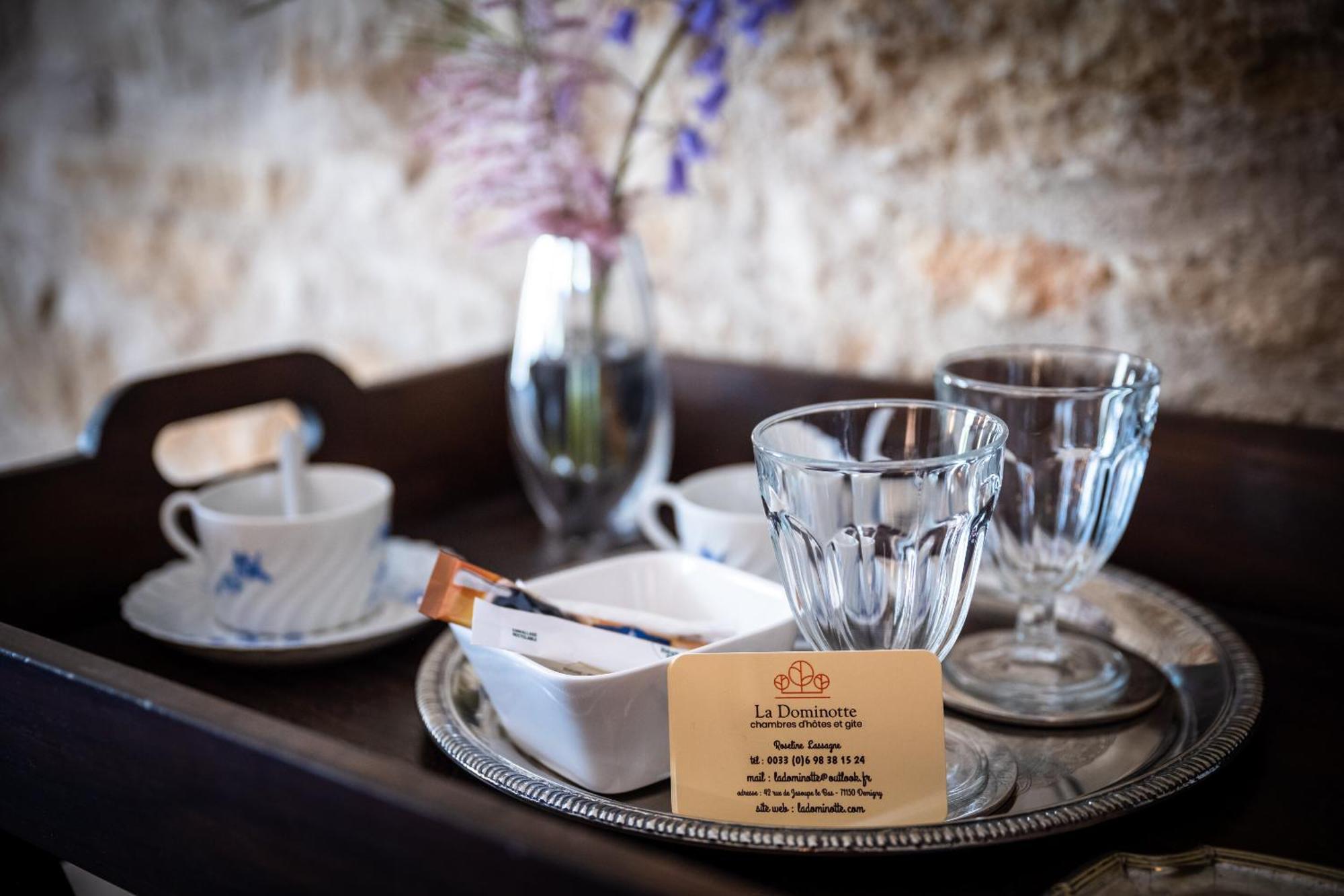 Bed and Breakfast La Dominotte Demigny Zimmer foto